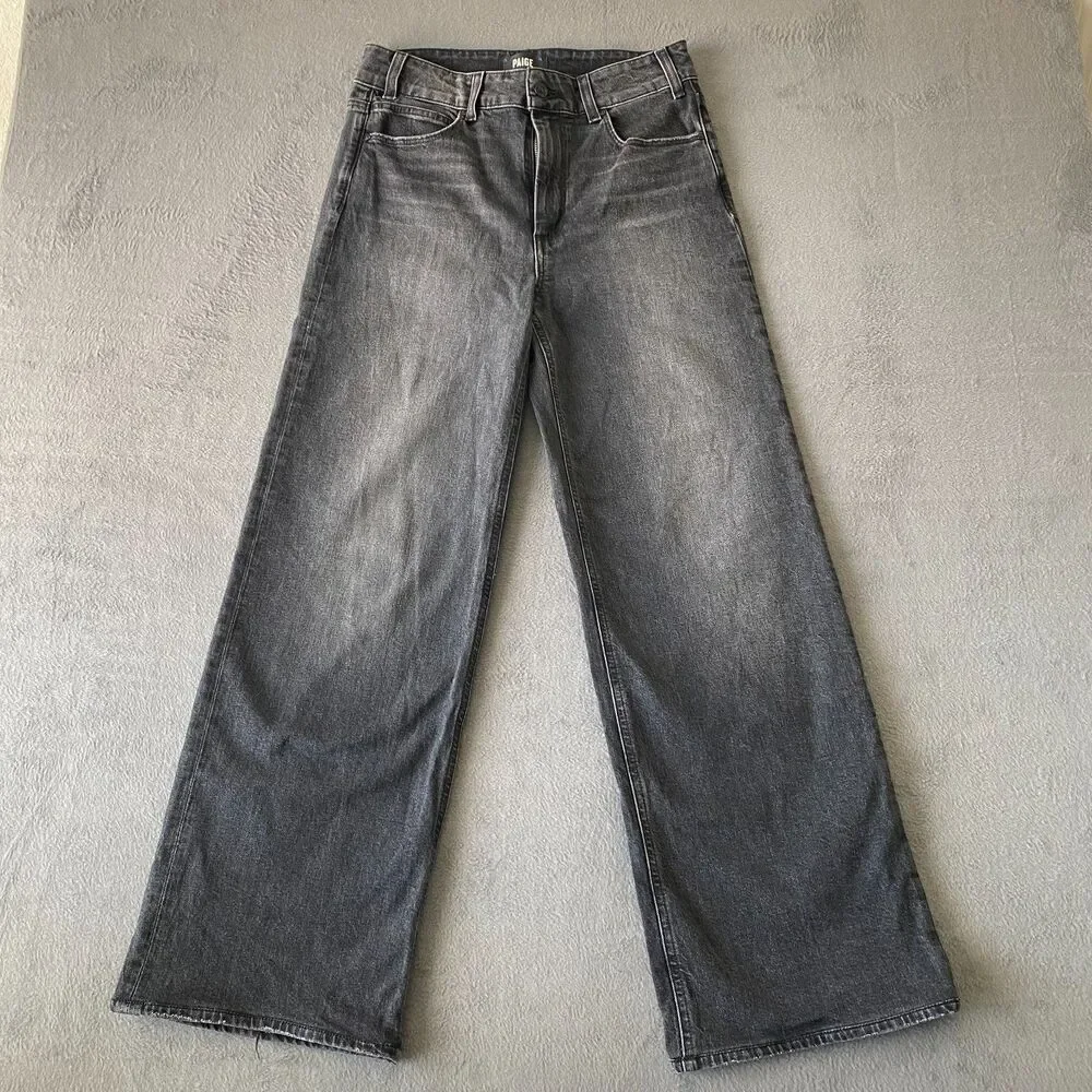 Women's Paige Jeans Size 28 Wide Leg - Picture 1 of 5